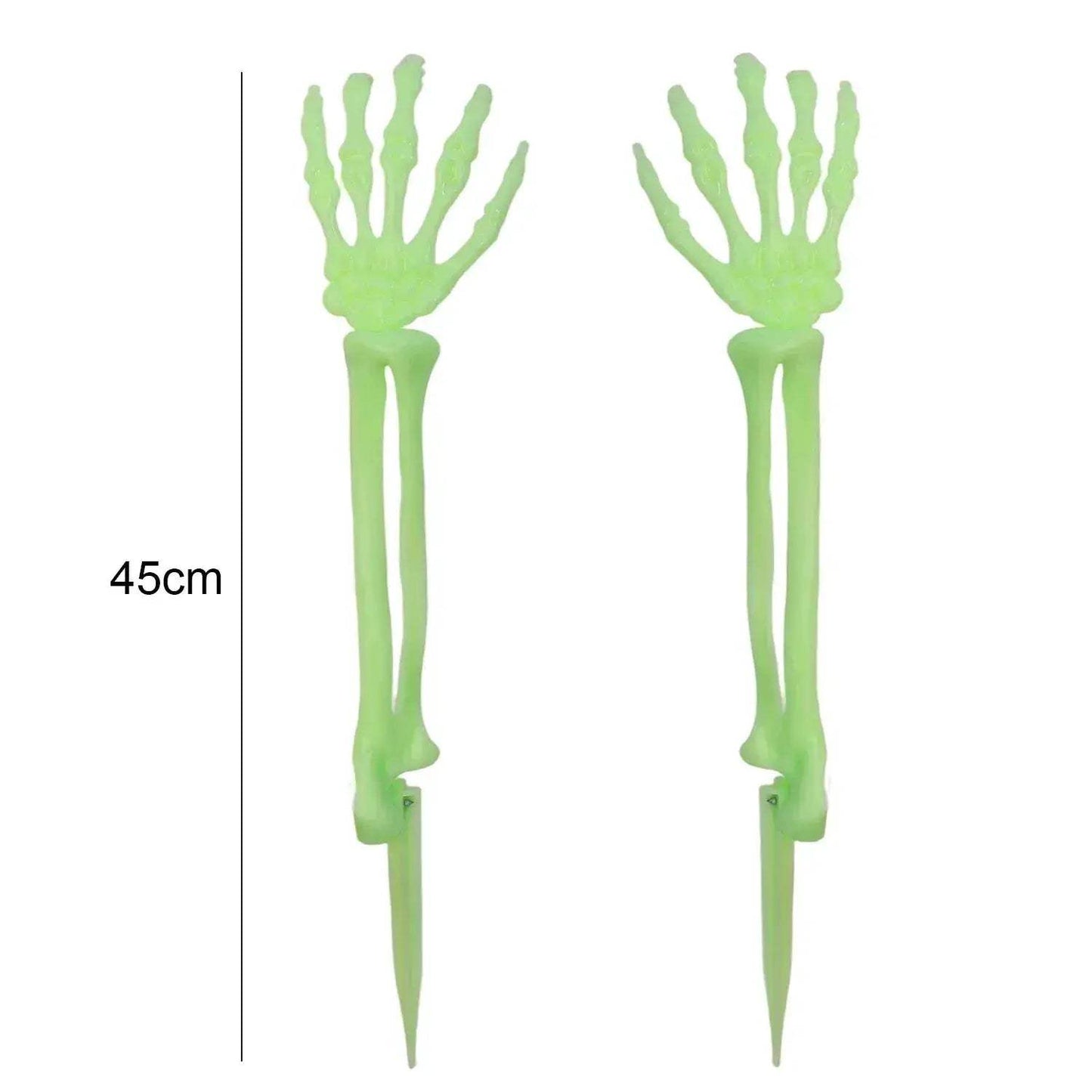 Luminous Halloween Skeleton Hand Prop For Outdoor Decor - ToylandEU