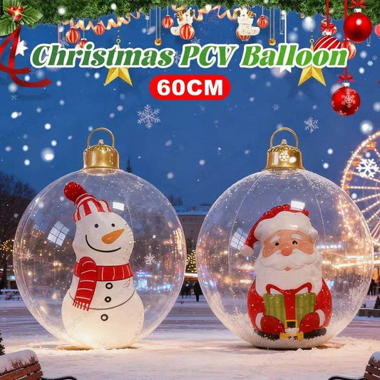 LED Inflatable Christmas Ball with Built In Lights - ToylandEU™