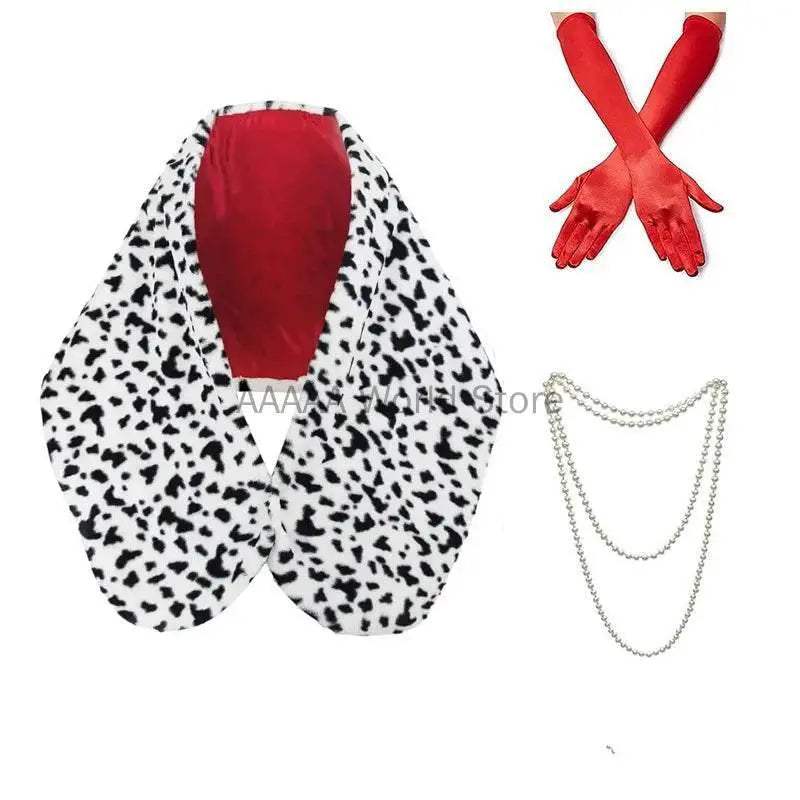 Glam Leopard Print Scarf Gloves 2Pc Set Toyland EU - ToylandEU™