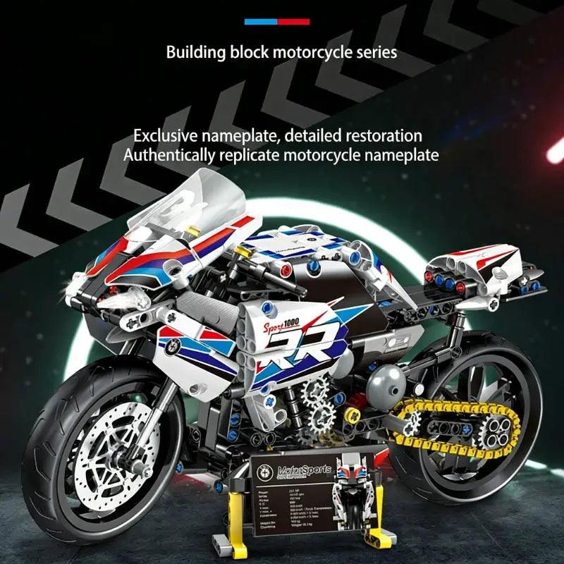 M1000RR Motorcycle Building Blocks Educational Toy Kit - ToylandEU™
