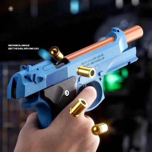 M9a3 Shell Ejceting Pistol Foam Blaster Toy Gun for Kids - ToylandEU™