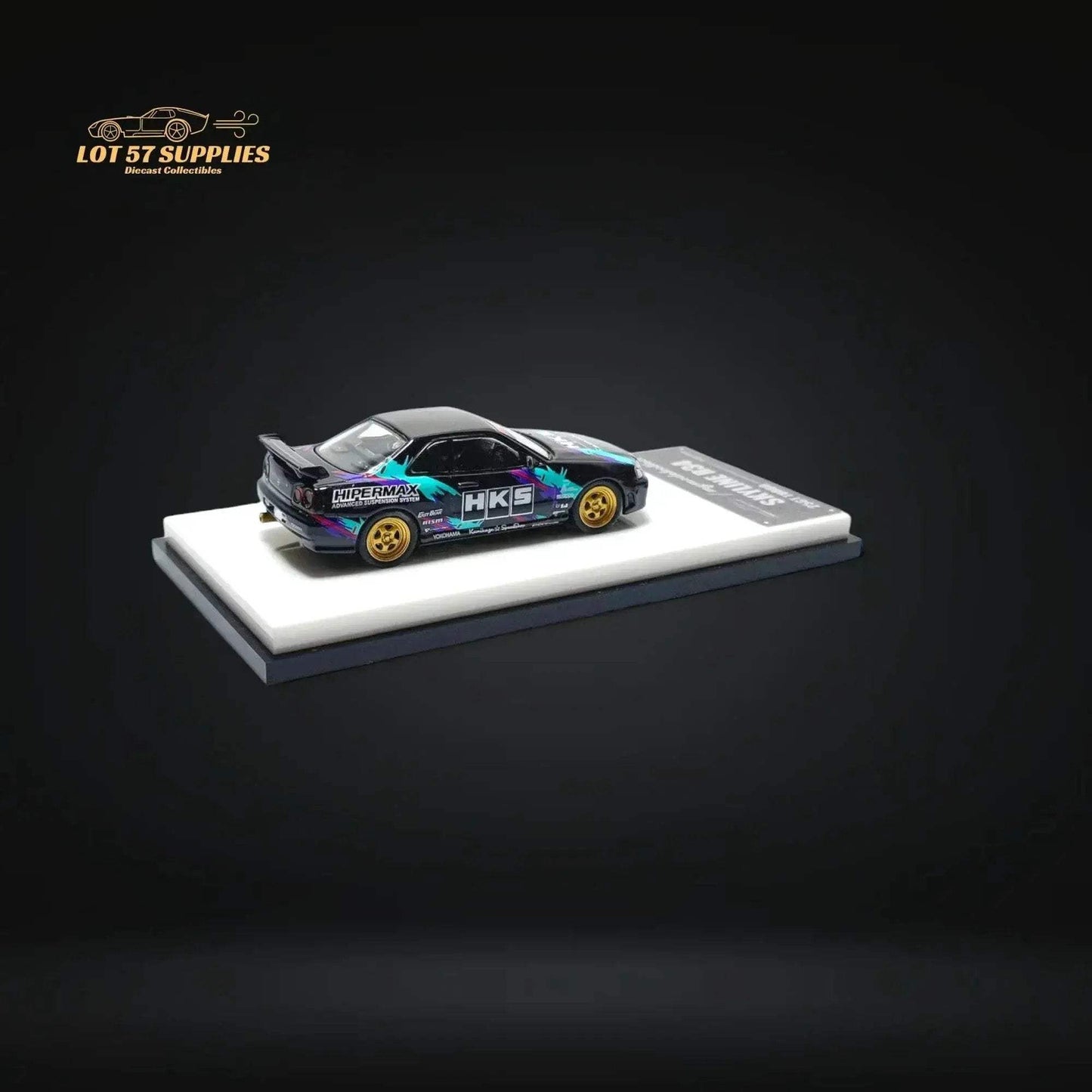 MC Nissan Skyline R34 Turbo HKS Livery 1:64 - ToylandEU