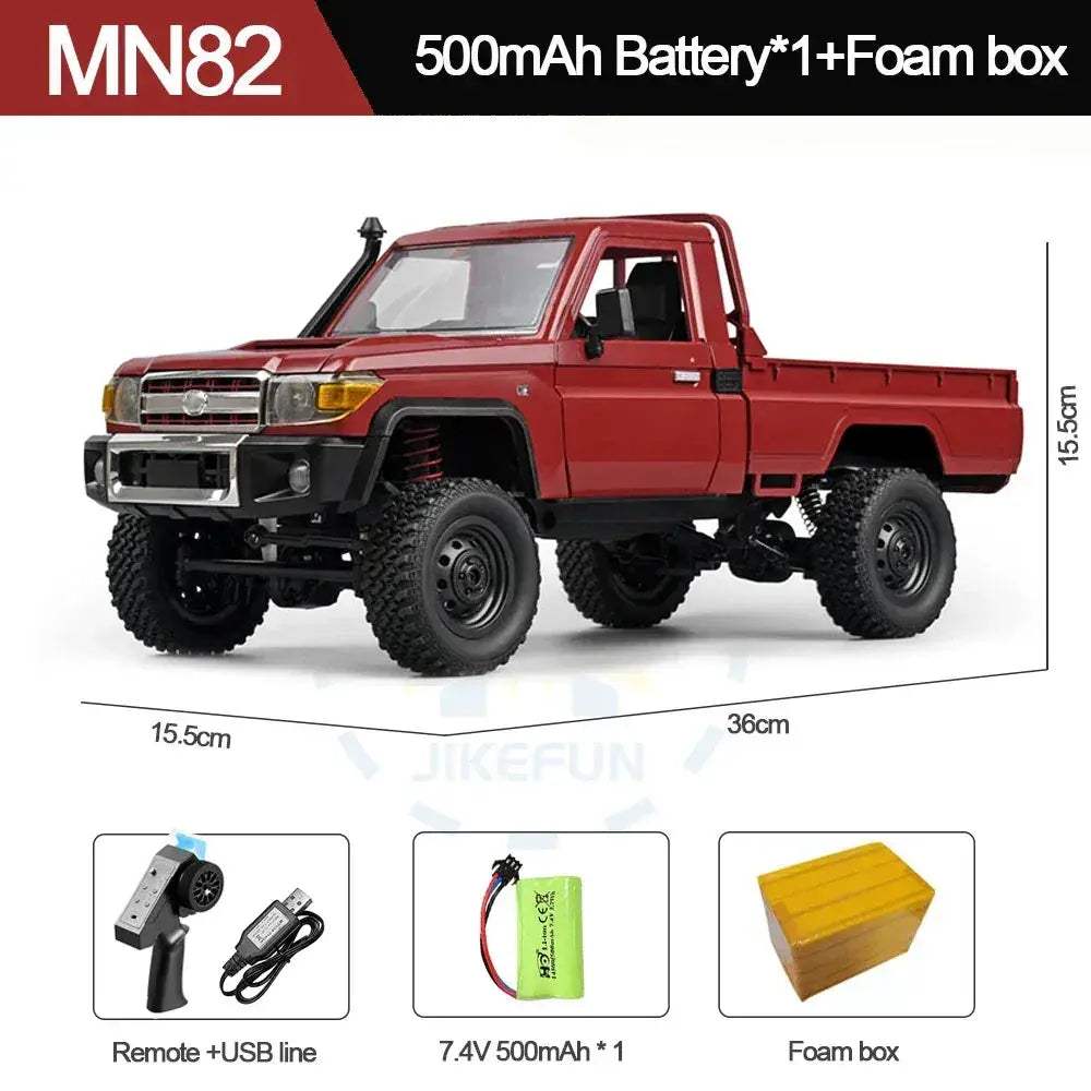 MN82S RC Crawler One Twelfth Scale 4WD Off Road Truck - ToylandEU