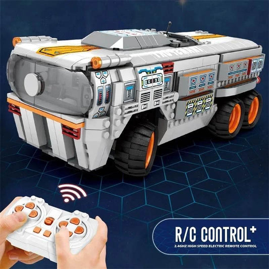 1298PCS Space Troop Carrier Building Blocks Remote Control Car - ToylandEU