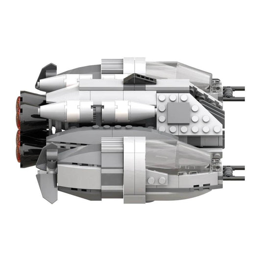 MOC-188625 B-Wing-Striker Building Blocks Space Battleship - ToylandEU