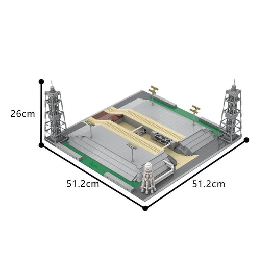 MOC-193861 NASA Artemis Space Launch System Building Blocks Building Bricks MOC - ToylandEU
