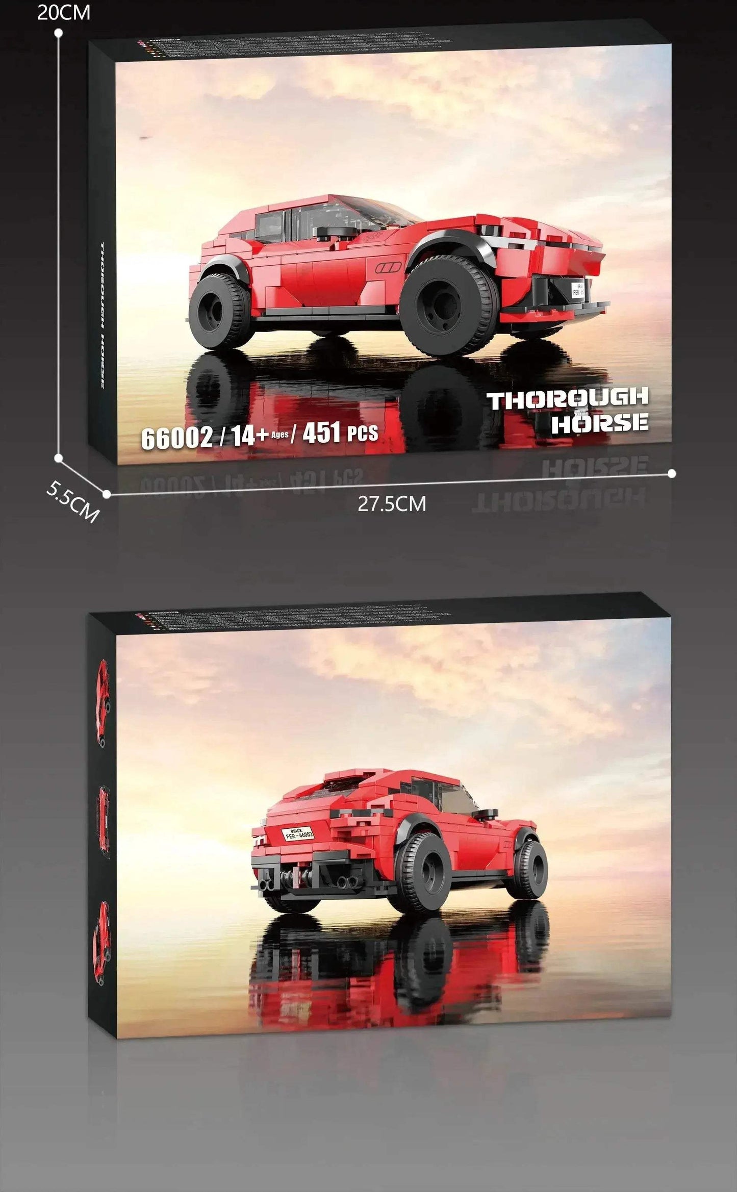 451PCS Off Road Vehicle Building Blocks City SUV Car Model MOC Bricks Holiday Gifts - ToylandEU