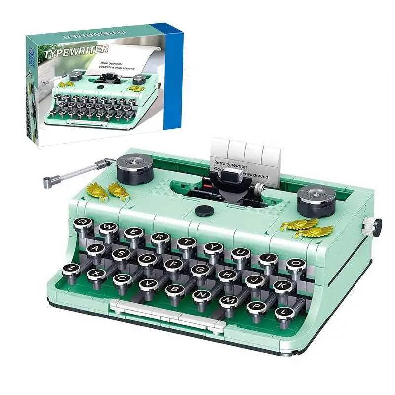 820PCS Typewriter Building Blocks Retro Micro Bricks Model - ToylandEU
