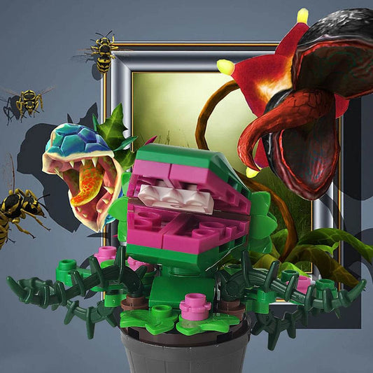 MOC-89464 Horrors Audrey II Chomper Flower Building Blocks - ToylandEU