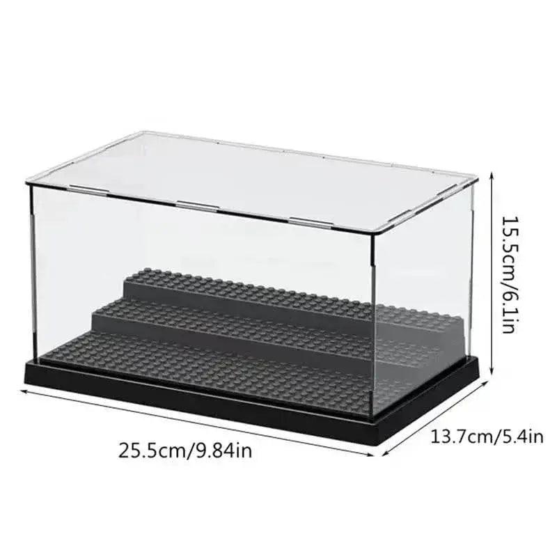 MOC Acrylic Transparent Display Box For Building Blocks Model Assemble Dust Cover Figures Toys Protection Showcase Compatible With Brand - ToylandEU™