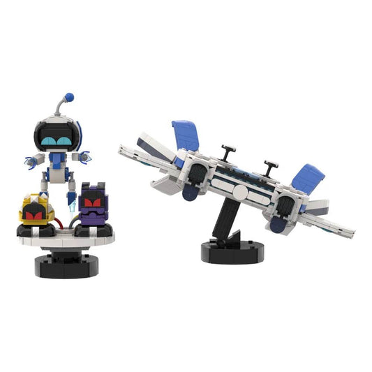 MOC Adventure Game Astro Bot Building Blocks Space Robot Gift Building Bricks MOC - ToylandEU