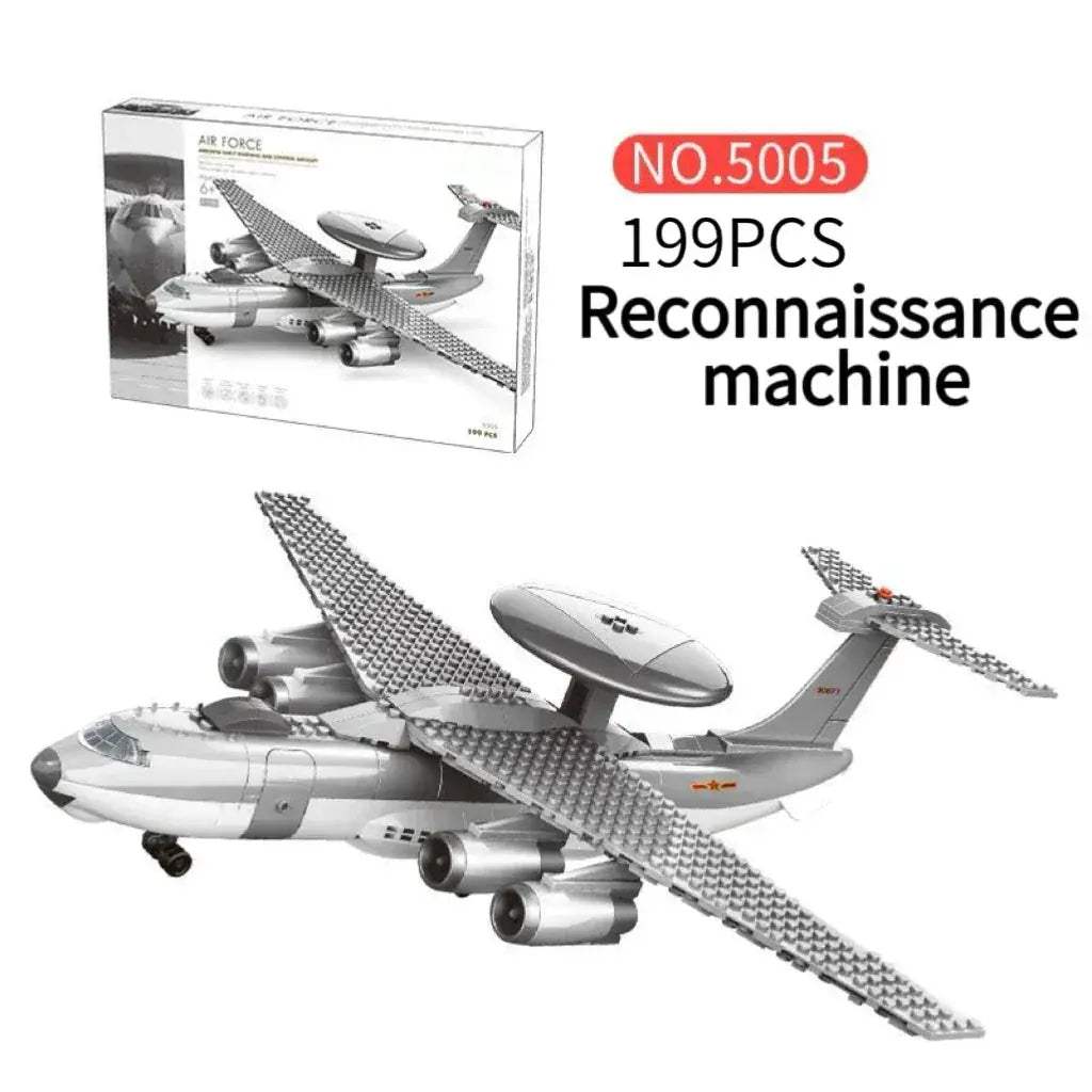 MOC Air Force Building Blocks Aircraft Set For Creative Play Kids - ToylandEU