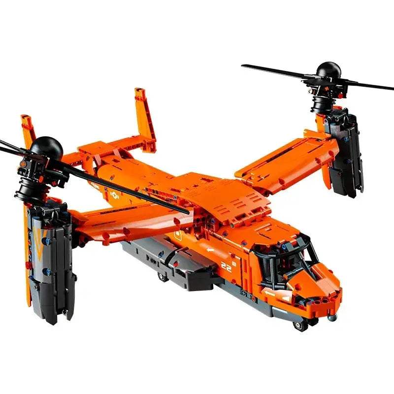 MOC Airplane Building Blocks DIY Educational Model Kit - ToylandEU
