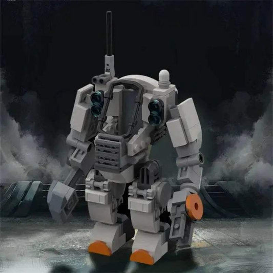 MOC Beefed-up City Space Construction Mech Model Brick Building Bricks MOC - ToylandEU™