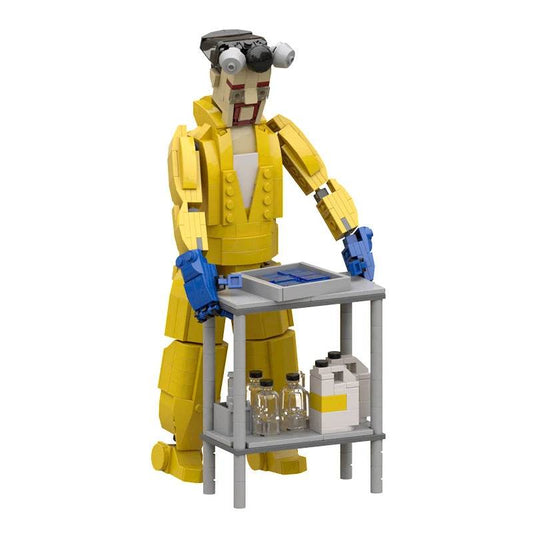 MOC Breaking Bad Walter White Action Figure Building Block Set Building Bricks MOC - ToylandEU