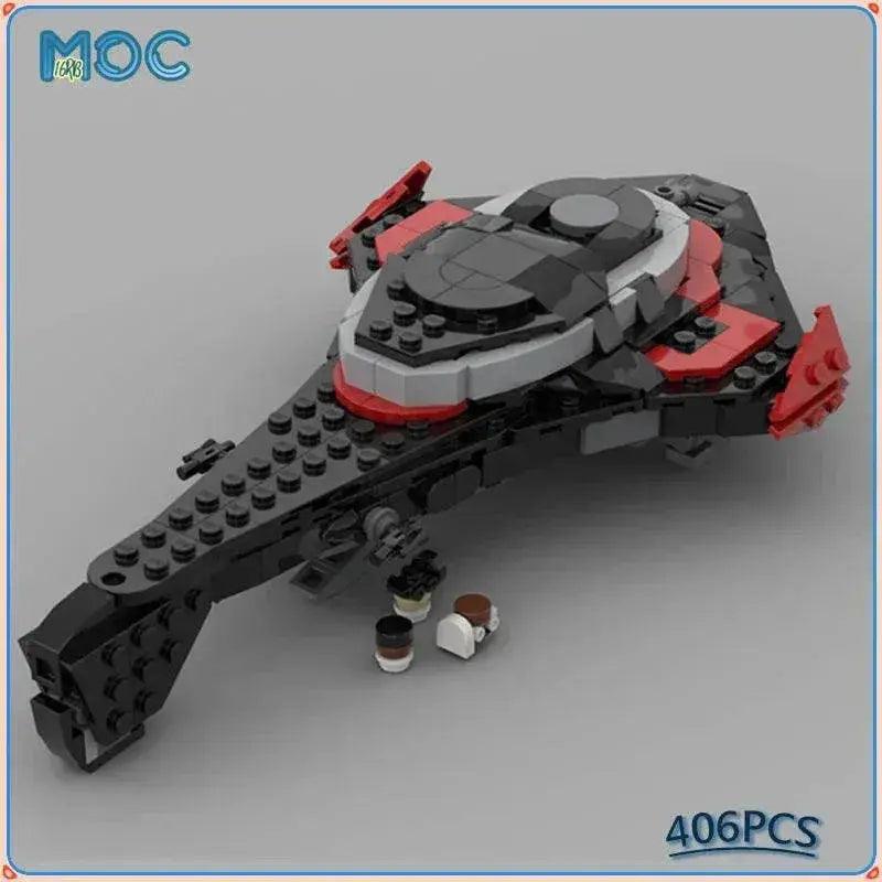 MOC Building Block Space Ship Star Battleship 400i Model Building Bricks MOC - ToylandEU™