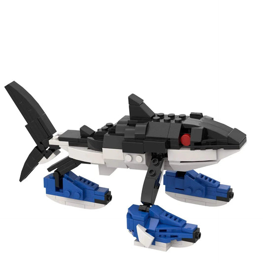 Building Blocks Shark Set 225 Pieces Durable Creative Play - ToylandEU™