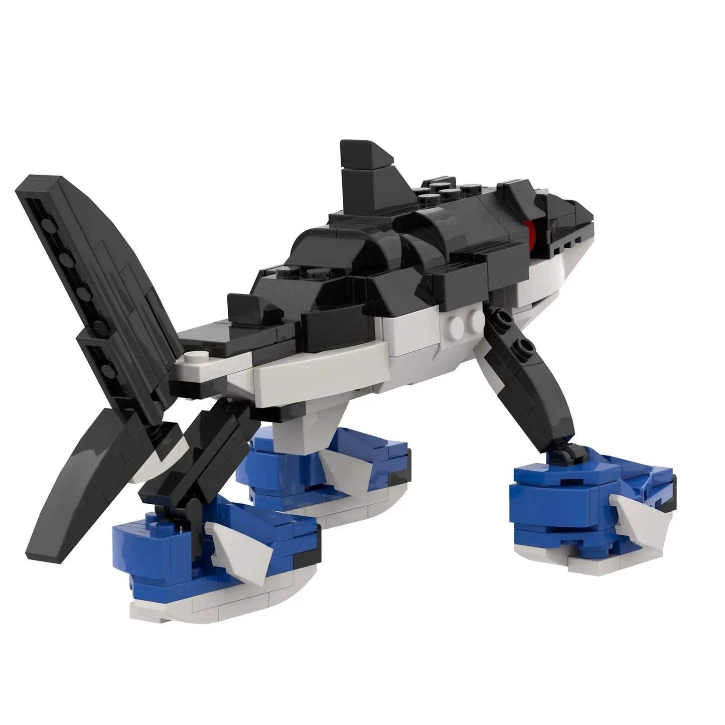 MOC Building Blocks Shark Set 225 Pieces for Creative Play Gift - ToylandEU