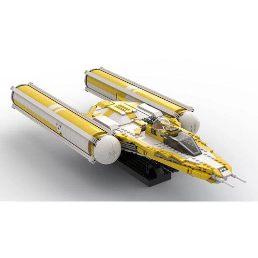 MOC Building Blocks Wing Bomber Yellow Fighter Starfighter 1125PCS Building Bricks MOC - ToylandEU