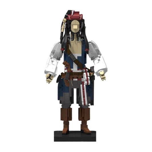 MOC Captain Jack Sparrow Figurine Model Building Blocks Gift Building Bricks MOC - ToylandEU