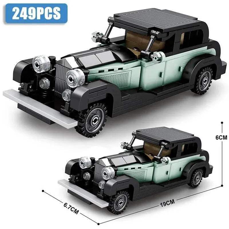 Car Series Building Blocks Sports Racing Speed Champion Car Model Bricks - ToylandEU