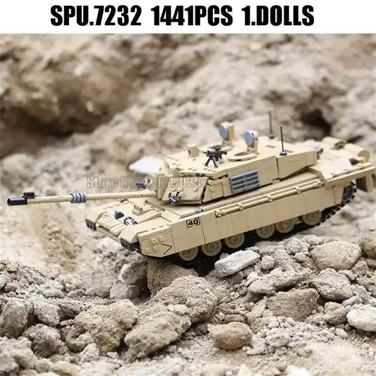 Challenger II Tank Building Blocks Set Lego Compatible - ToylandEU™