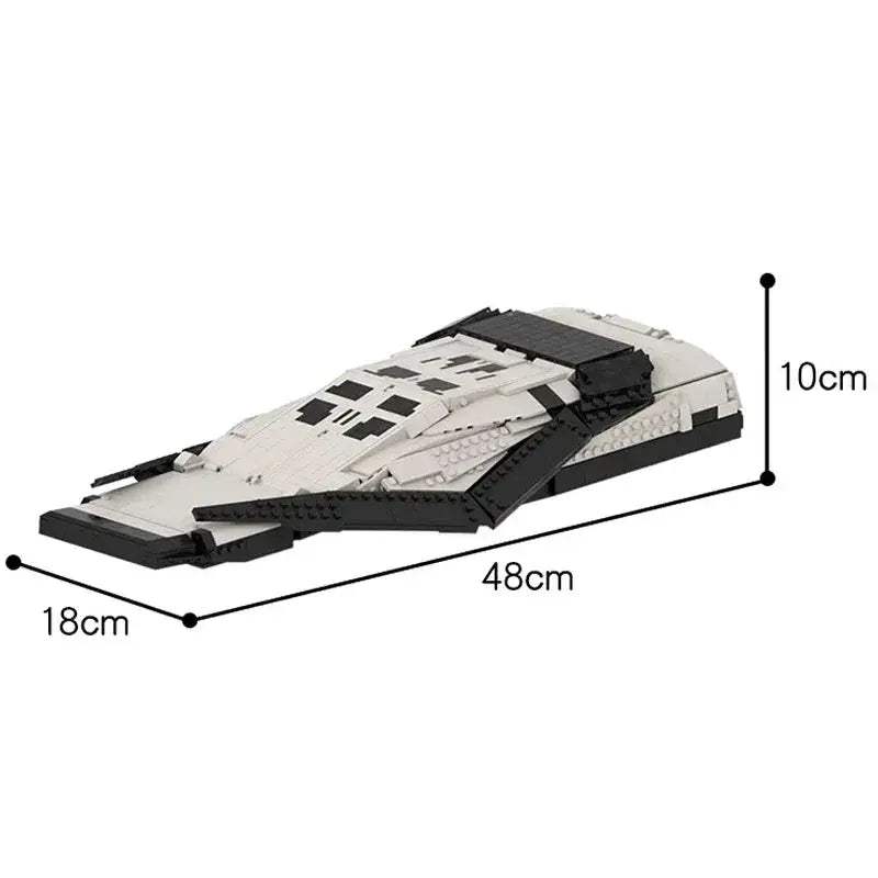 Creative Building Blocks Set Interstellar Rangers Spaceship For Teens - ToylandEU