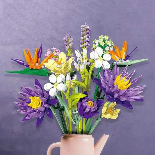 Romantic Building Blocks 891 Bouquet Toyland EU - ToylandEU™