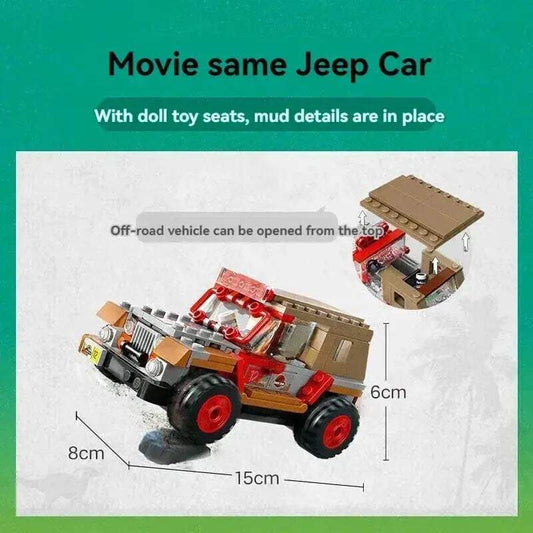 Dinosaur World Building Blocks Dilophosaurus 76958 - ToylandEU™