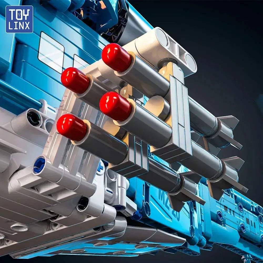 MOC Educational Military Helicopter Building Blocks Set 1521 Pcs - ToylandEU