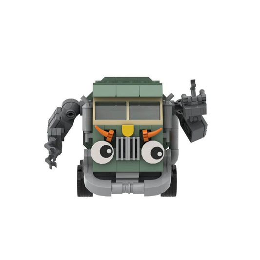 MOC Enlightenment Animation Trashes Trucks Model Building Blocks Building Bricks MOC - ToylandEU
