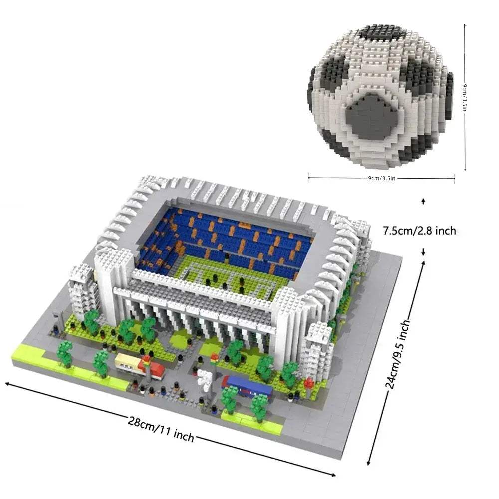 MOC Football Building Blocks Mini Model for Desk Display - ToylandEU