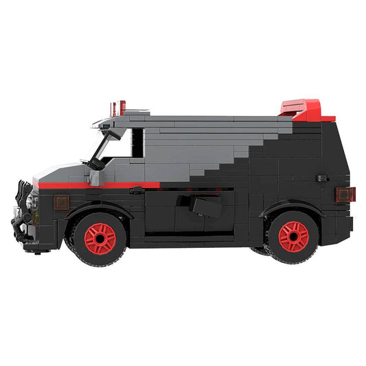MOC GMC Vandura A-Team Van Building Blocks Model Toy Set - ToylandEU