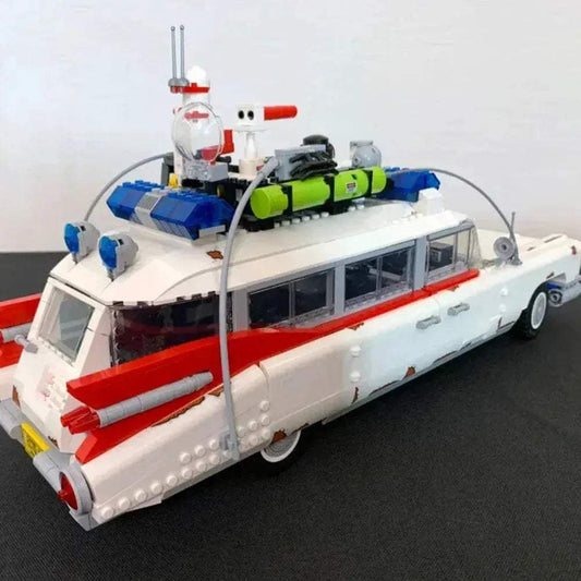 Ghostbusters ECTO1 Building Blocks Set Display Ready - ToylandEU™