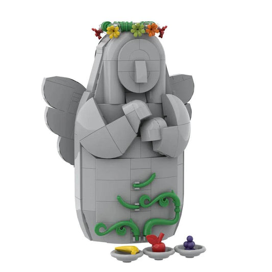 MOC Goddess Statue Figure Model Building Blocks Zeldaed Game Map Gift Building Bricks MOC - ToylandEU