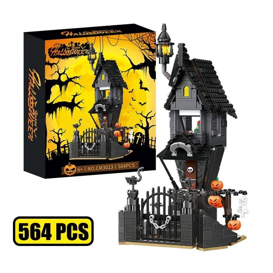LEGO Compatible Building Blocks Nightmare Castle Set For Kids - ToylandEU