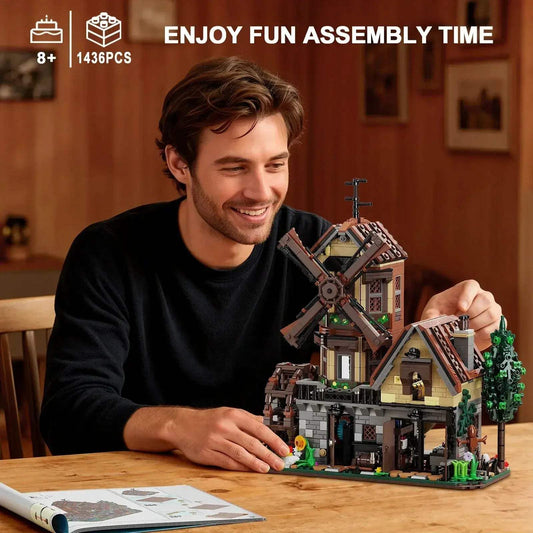 Lego Compatible Building Blocks Farm House Set For Educational Fun - ToylandEU