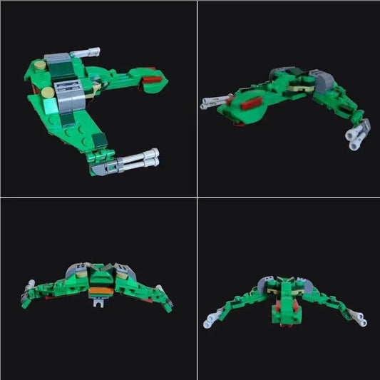 MOC MOC-39439 Mini Klingon Bird of Prey Building Blocks Toys Building Bricks MOC - ToylandEU™