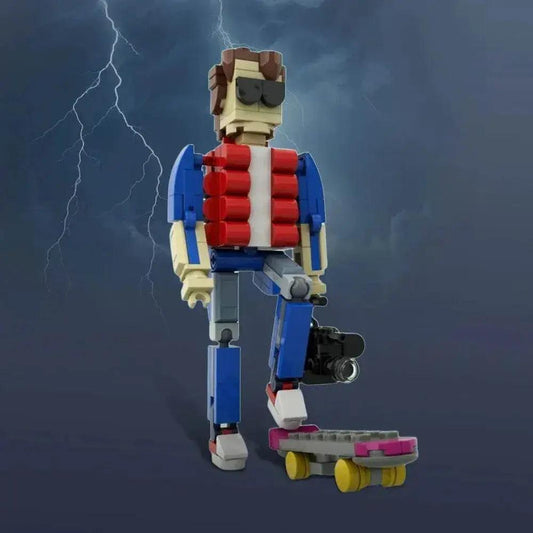 MOC MOC Backed To The Future Building Blocks Marty McFly Building Bricks MOC - ToylandEU™