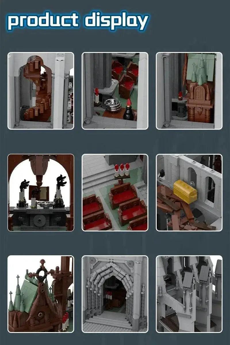 MOC MOC Cathedral of the Great Visage Model Building Blocks Gift Building Bricks MOC - ToylandEU™