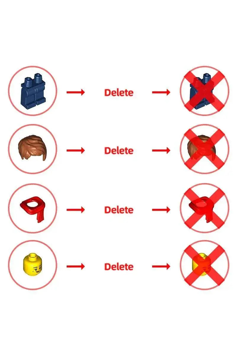 MOC Christmas Street Clock Building Blocks Winter Village Gift - ToylandEU