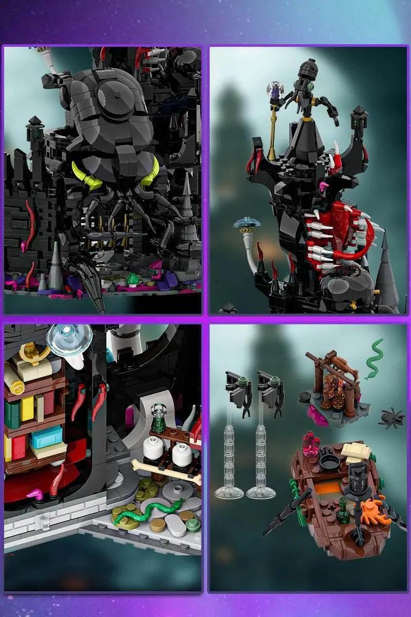 MOC MOC Eldritch Castle Model Building Blocks Horror House Gift Building Bricks MOC - ToylandEU™