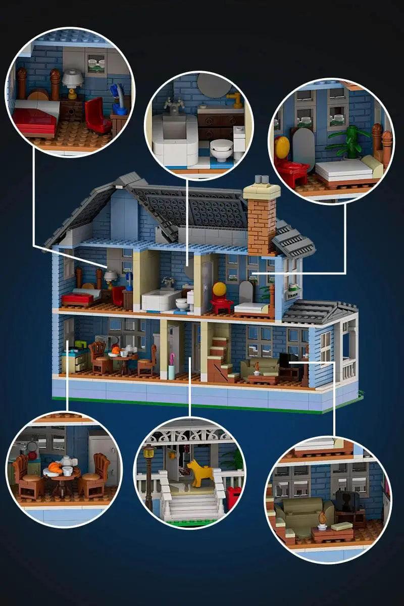 MOC MOC Gilmore Girls House Model Building Blocks Luxury Gift Building Bricks MOC - ToylandEU™