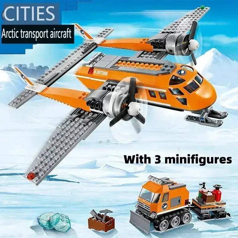 MOC MOC Lego Compatible Building Blocks For City Jungle Helicopter Play - ToylandEU