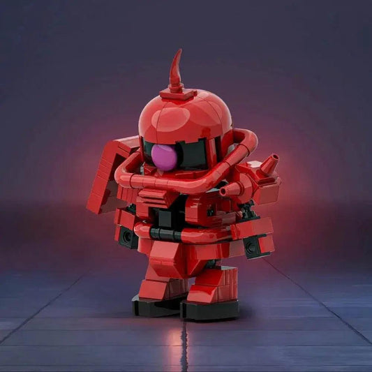 MOC MOC MS-06 Motorized Warrior Model Building Blocks Zaku Warrior Mech Robot Gift Building Bricks MOC - ToylandEU™