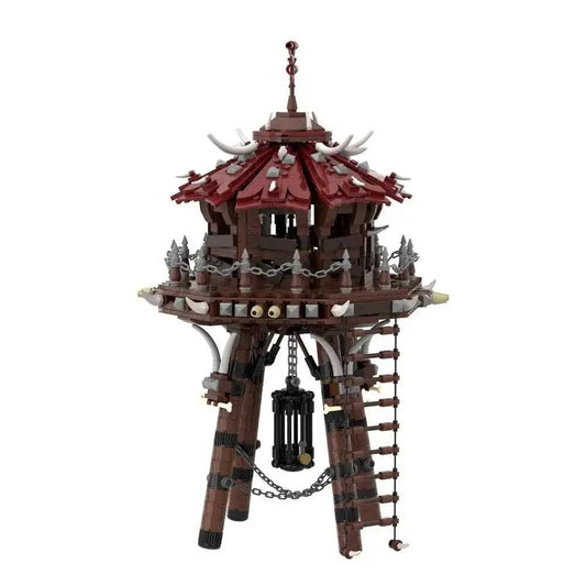 MOC MOC Medieval Orc Archery Tower Model Building Blocks Gift Building Bricks MOC - ToylandEU™