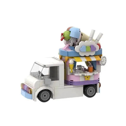 MOC MOC Mini Car Building Blocks French Fries Food Shop Building Bricks MOC - ToylandEU™