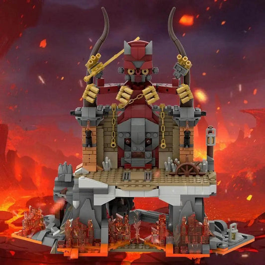 MOC MOC Movie Indiana Jones Temple of Doom Building Blocks Toys Building Bricks MOC - ToylandEU™