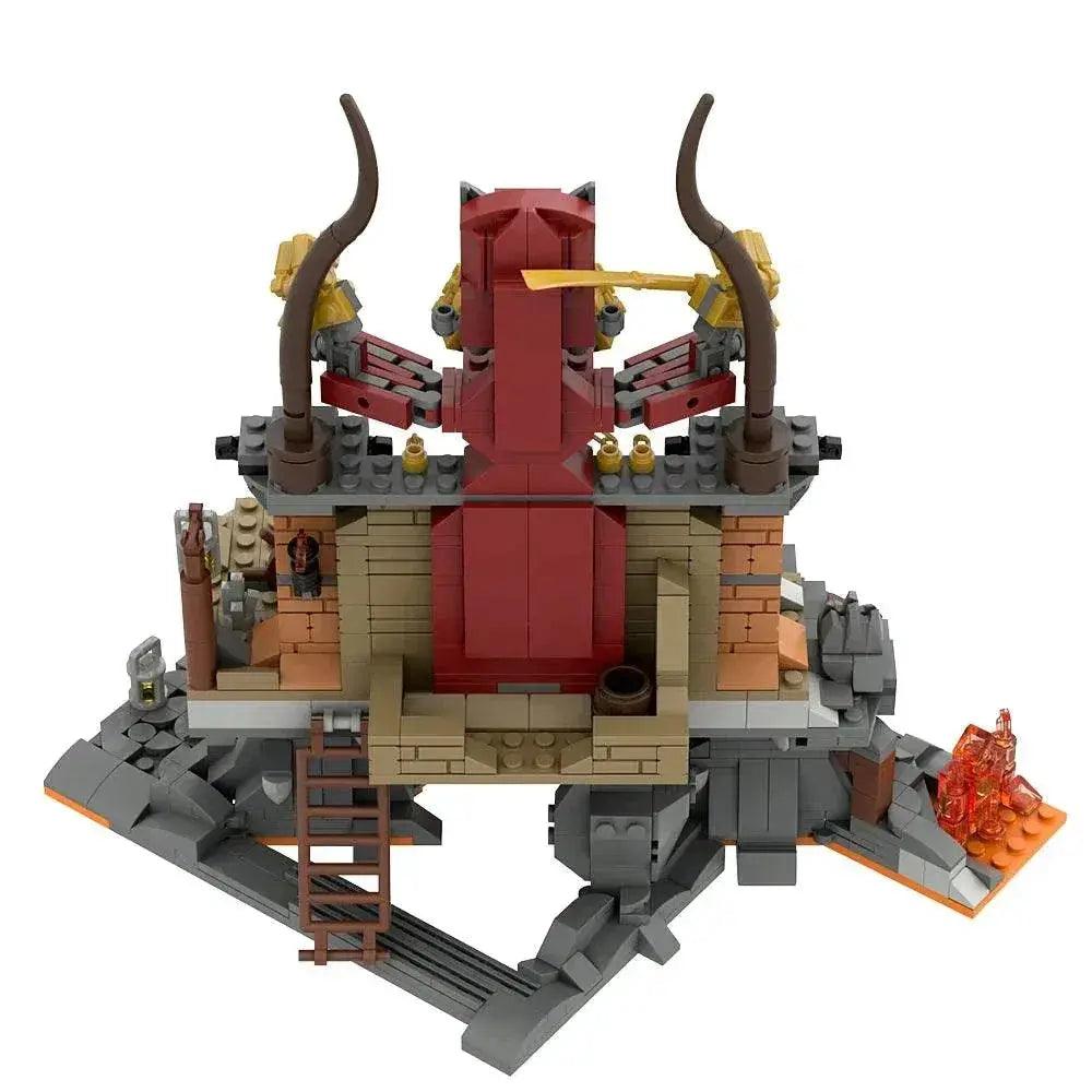 MOC MOC Movie Indiana Jones Temple of Doom Building Blocks Toys Building Bricks MOC - ToylandEU™