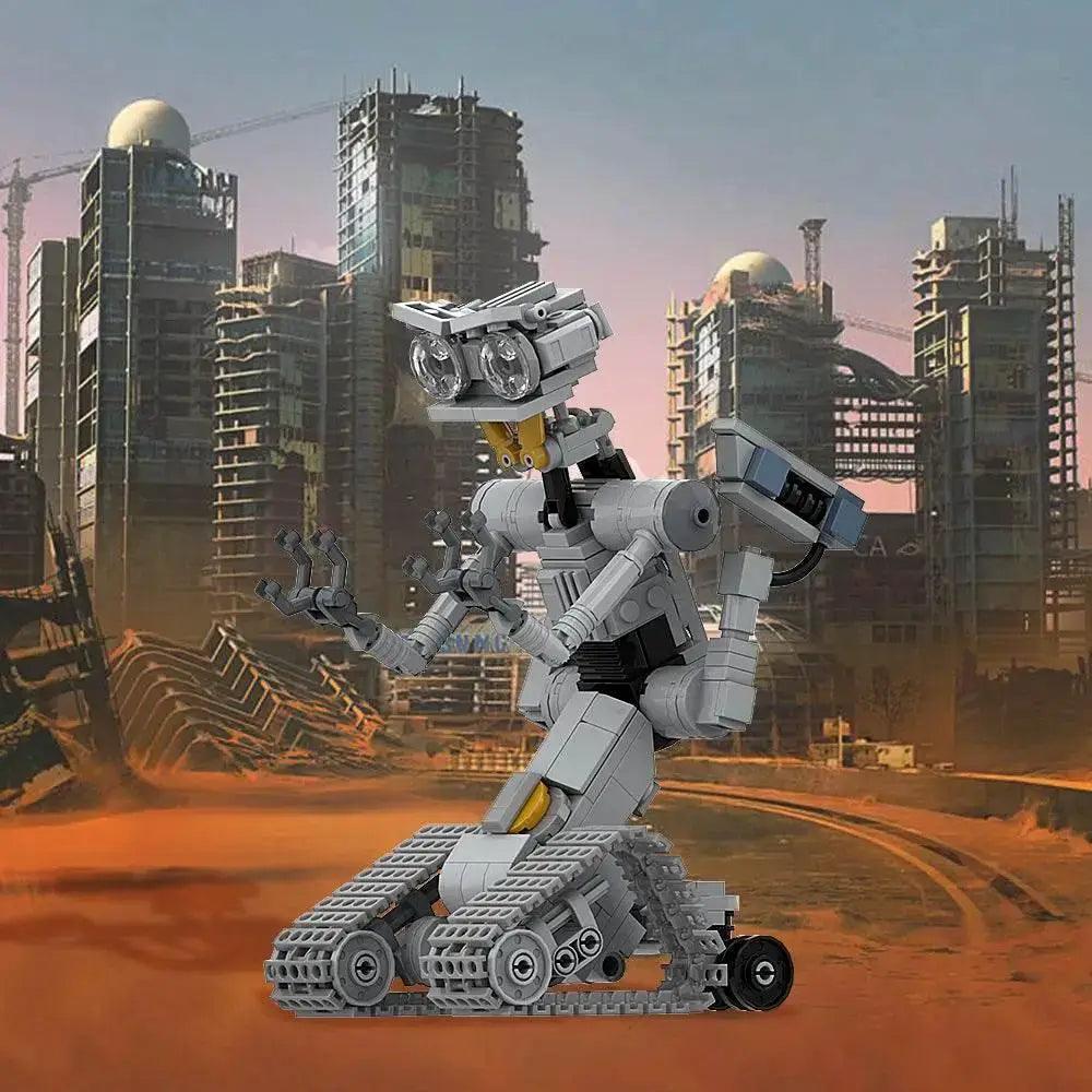 MOC MOC Movie Shorted-Circuits Military Robot Building Blocks Toys Building Bricks MOC - ToylandEU™
